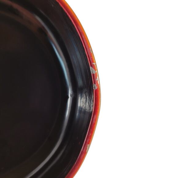 Vintage Japanese Lacquer Trinket Box Red Bamboo Design 4"x4" Loose Leaf - Picture 10 of 16